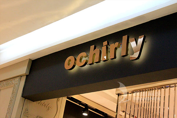 精工不銹鋼背面發光字 精工不銹鋼背面發光字